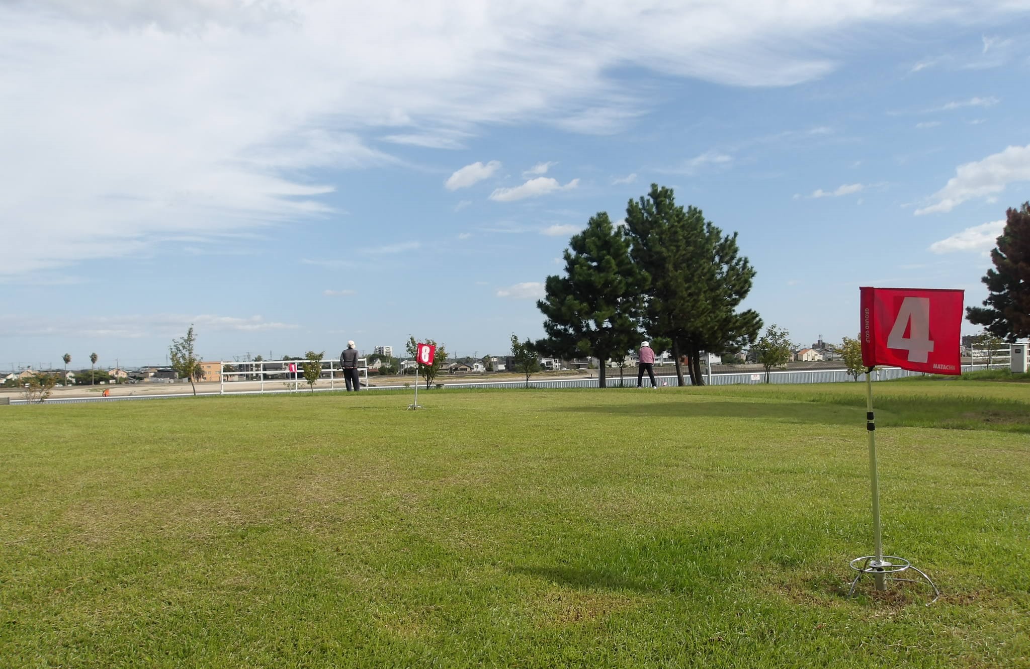 海風を感じるグラウンド・ゴルフ